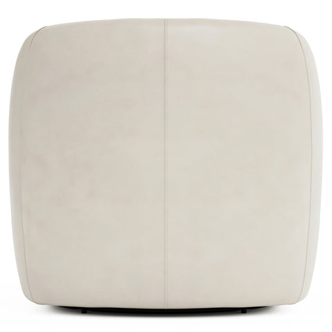 Aline Leather Swivel Chair