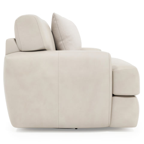 Cameron Leather Swivel Chair