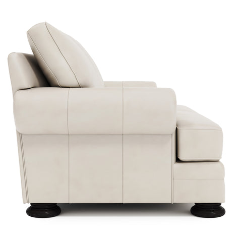 Foster Leather Loveseat