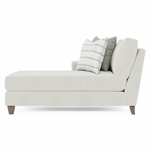 Mila Fabric Left Arm Chaise
