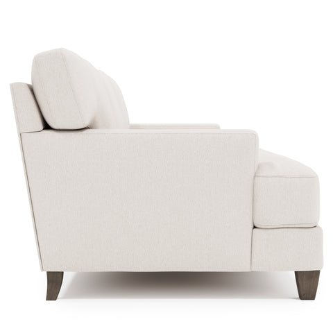 Mila Fabric Sofa Without Pillows