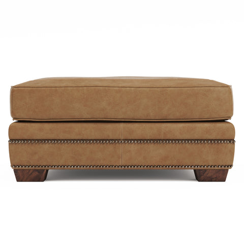 Grandview Leather Ottoman