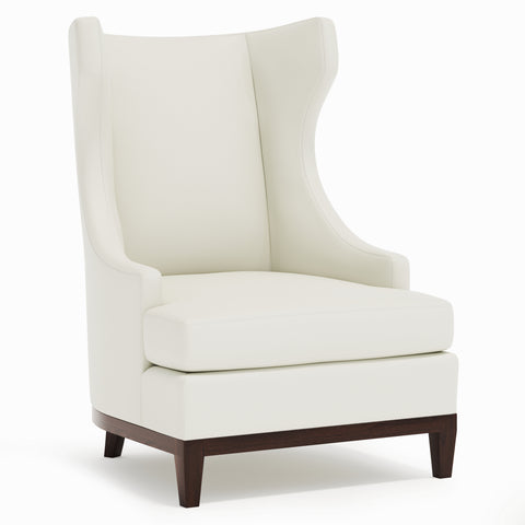 Pascal Leather Chair Without Pillows