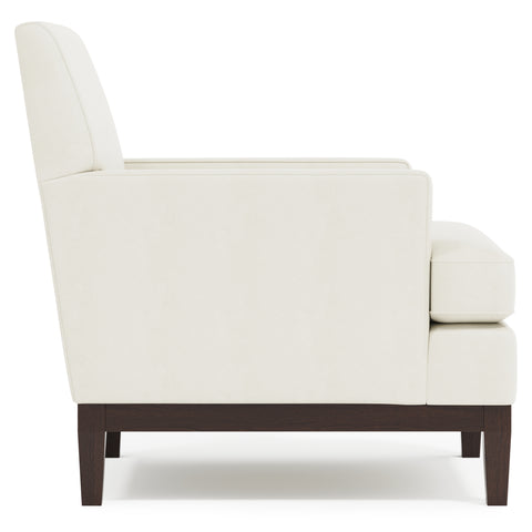 Cumberland Leather Chair Without Pillows