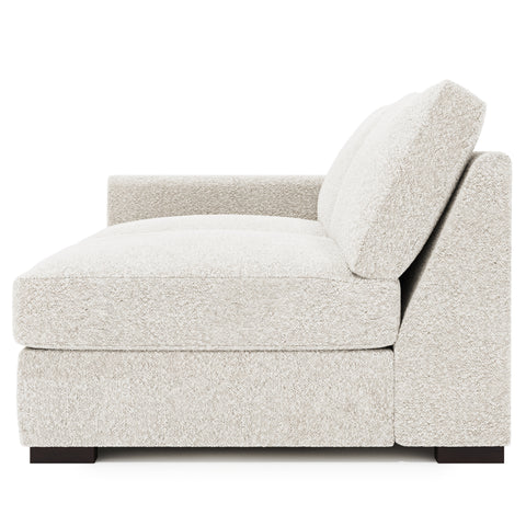 Nicolette Fabric Left Arm Loveseat
