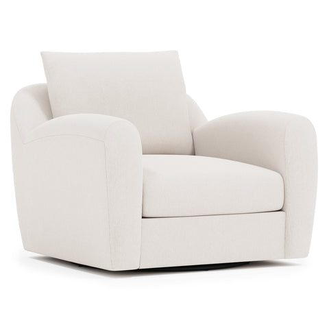 Asher Fabric Swivel Chair