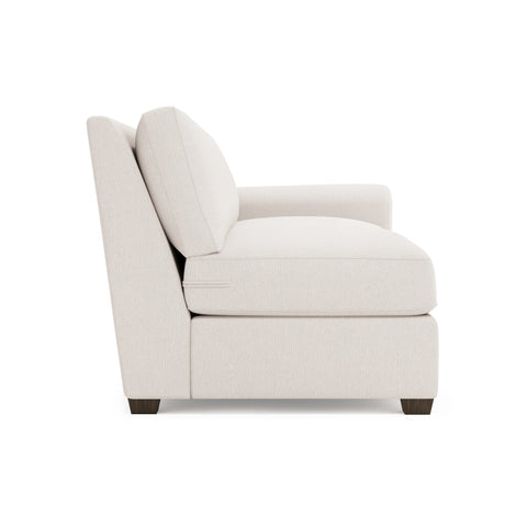 Barnes Fabric Right Arm Loveseat