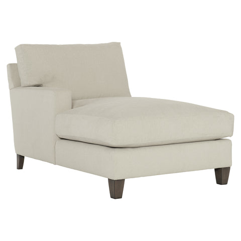 Mila Fabric Left Arm Chaise
