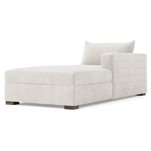 Helena Fabric Right Arm Chaise