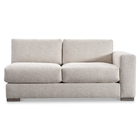 Drew Fabric Right Arm Loveseat
