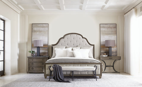 Mansfield Leather Bench