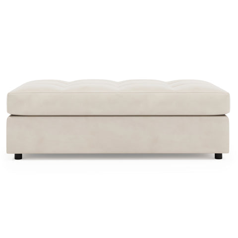 Nest Leather Ottoman