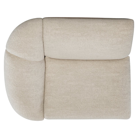 St. Tropez Fabric Left Arm Chair