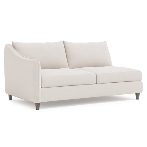Joli Fabric Left Arm Loveseat