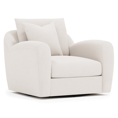 Asher Fabric Swivel Chair