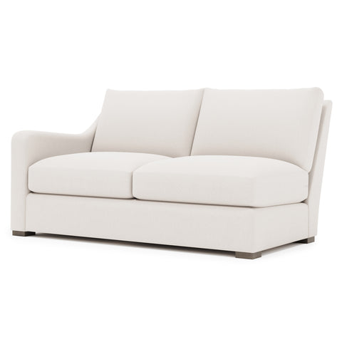 Ventura Fabric Left Arm Loveseat
