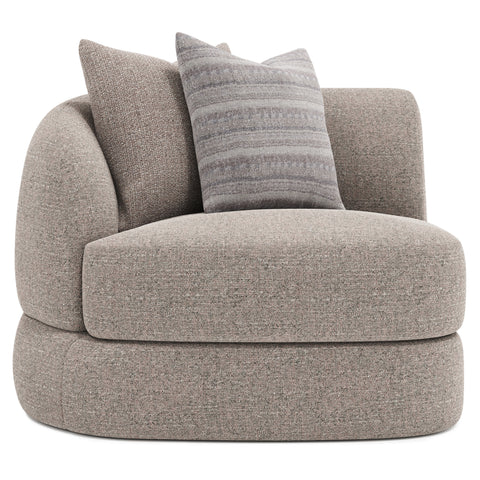 Sylvio Fabric Left Arm Chair