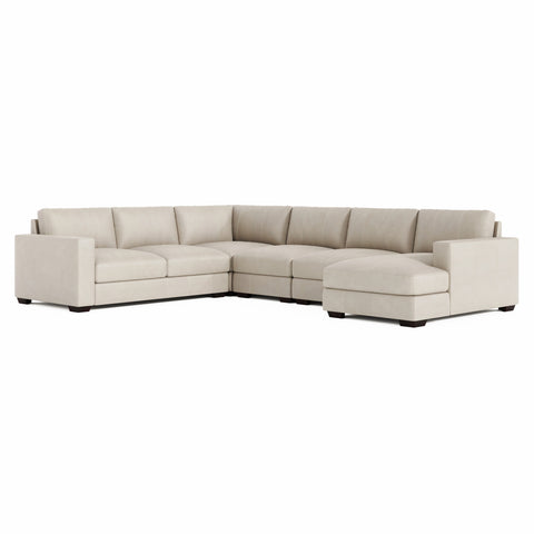 Dawkins Leather Sectional