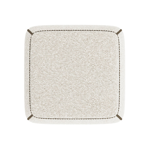 Delta Fabric Ottoman