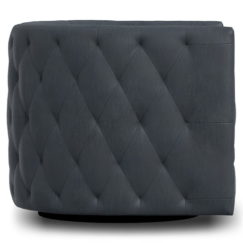 Palazzo Leather Swivel Chair
