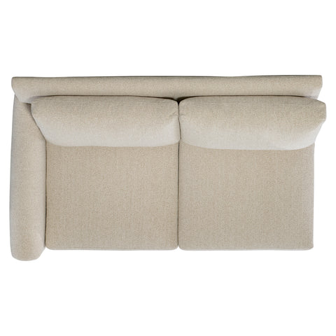 Barnes Fabric Left Arm Loveseat
