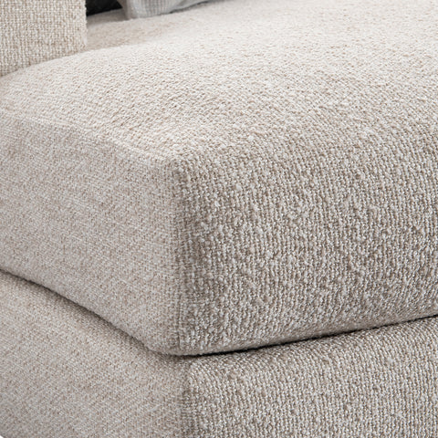 Drew Fabric Left Arm Chaise