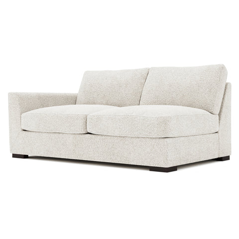 Nicolette Fabric Left Arm Loveseat