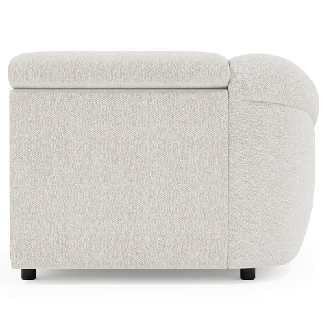 Massimo Fabric Left Arm Power Motion Chair