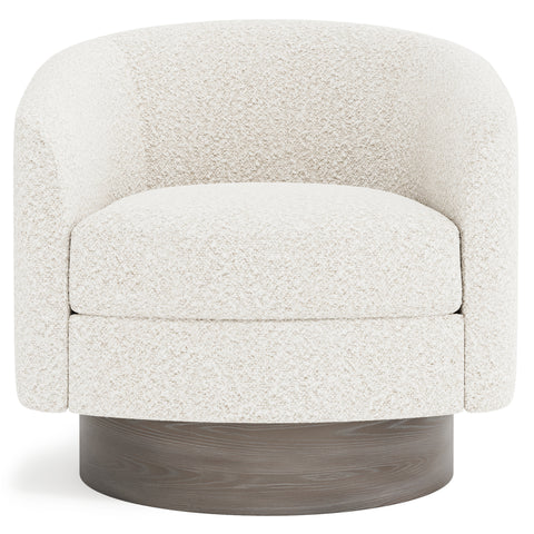 Camino Fabric Swivel Chair Without Pillows