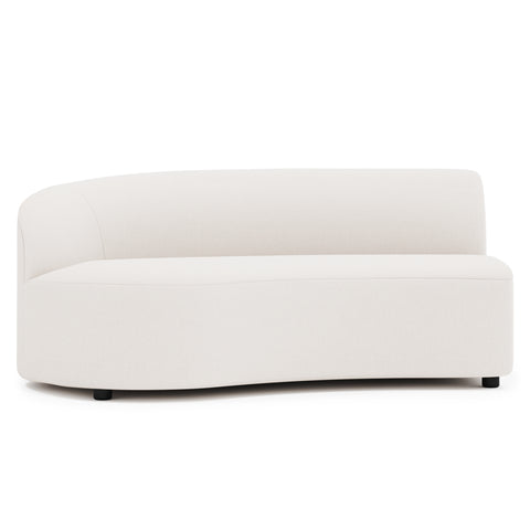 Elle Fabric Left Arm Loveseat