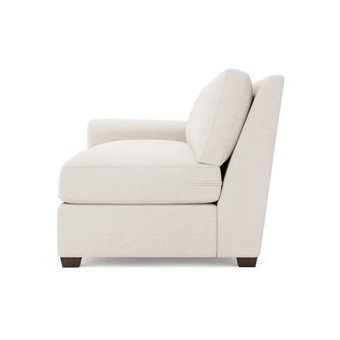 Barnes Fabric Left Arm Loveseat