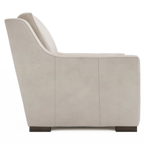 Germain Leather Chair Without Pillows