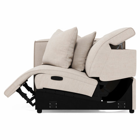Bliss Fabric Left Arm Power Motion Chair