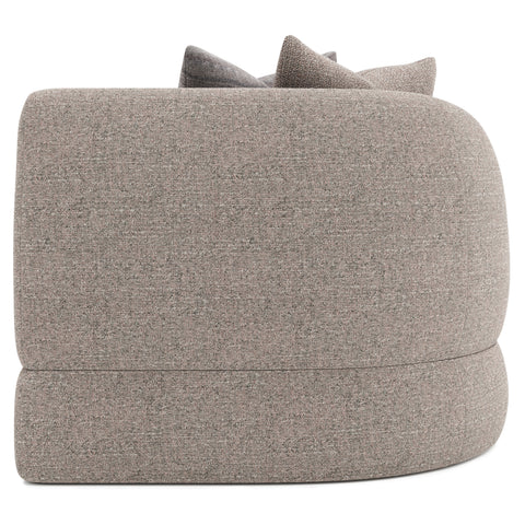 Sylvio Fabric Left Arm Chair