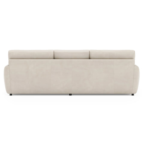 Cameron Leather Sofa Without Pillows