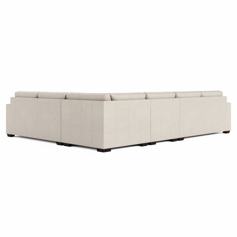 Dawkins Leather Sectional