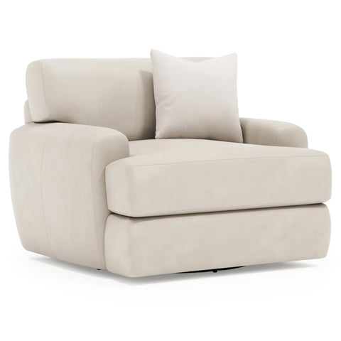 Cameron Leather Swivel Chair