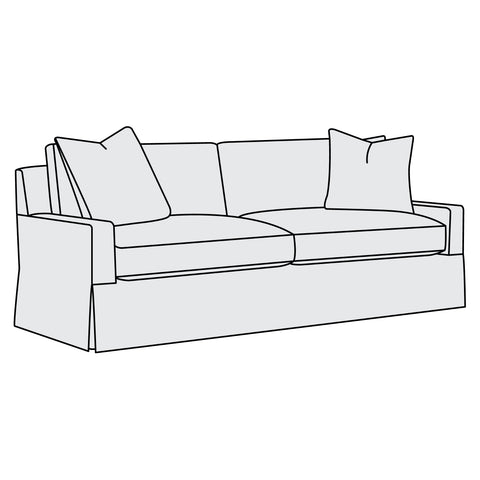 Sutton Fabric Loveseat