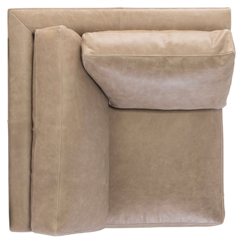 Lars Leather Corner Chair