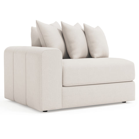 Vista Fabric Left Arm Chair