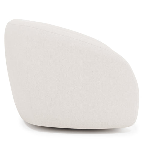Austen Fabric Swivel Chair Without Pillows