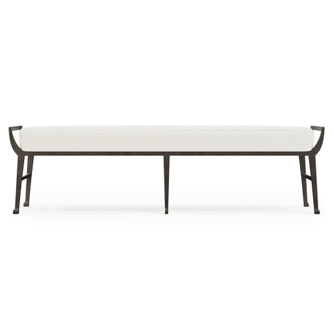 Mansfield Leather Bench