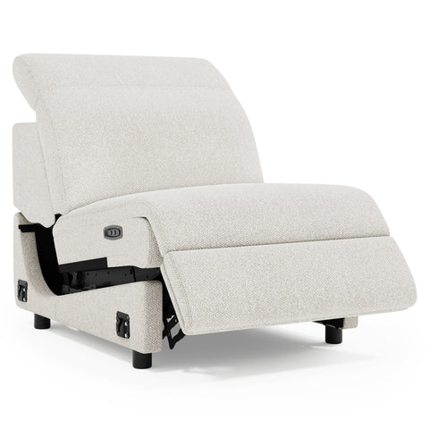 Massimo Fabric Armless Power Motion Chair