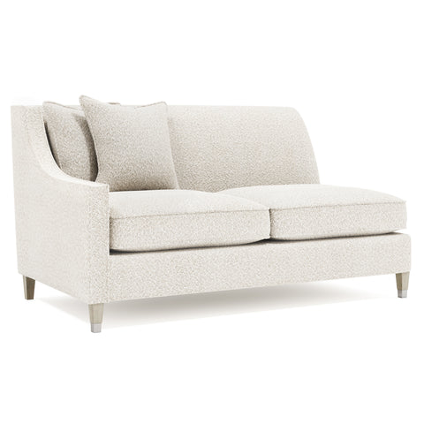 Palisades Fabric Left Arm Loveseat