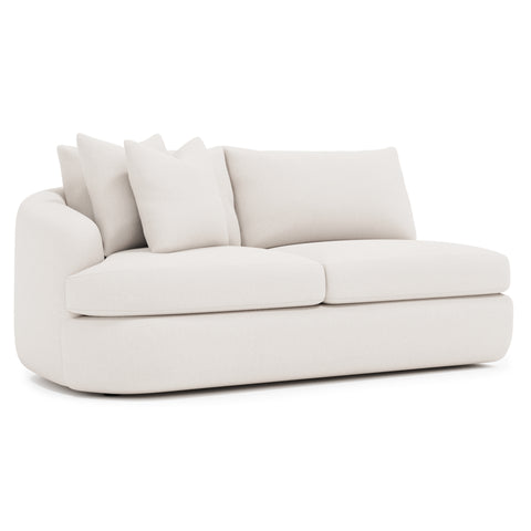 Jules Fabric Left Arm Loveseat