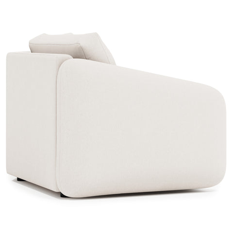 Soleil Fabric Left Arm Loveseat