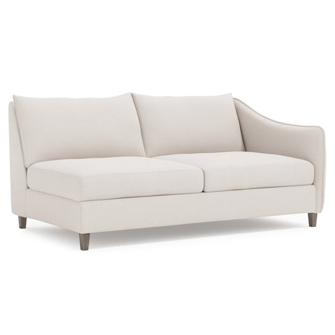 Joli Fabric Right Arm Loveseat