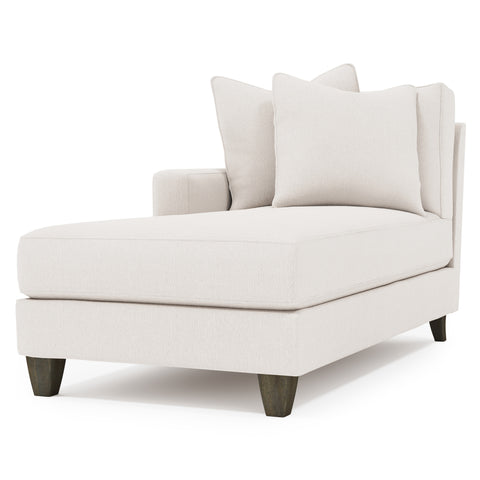 Mila Fabric Left Arm Chaise