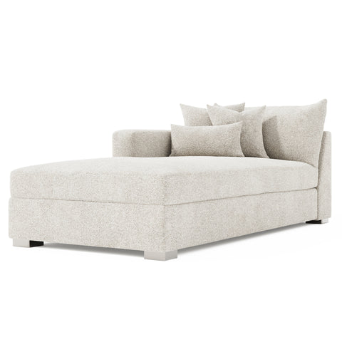 Helena Fabric Left Arm Chaise