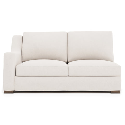 Germain Fabric Left Arm Loveseat